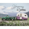 thumbnail image 2 of Deiter, Lori 18x15 White Modern Wood Framed Museum Art Print Titled - Spring Camping I, 2 of 4