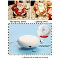 thumbnail image 2 of Moocorvic Christmas Window Lighted Decoration Snowman LED Window Hanging Lamp with Suction Cup for Scene Layout for Xmas Holiday Outdoor Indoor Decor, 2 of 6