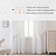 thumbnail image 4 of Cortinas MYSKY HOME para dormitorio y guardería de niñas, 54 x 140 cm, 2 paneles, 4 of 9