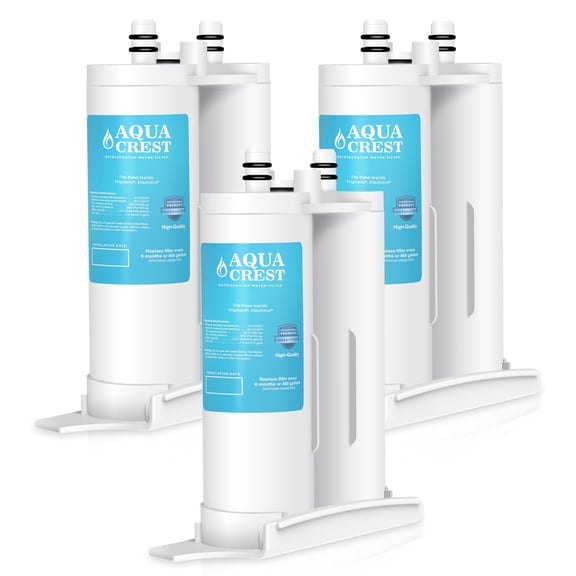 AQUA CREST Replacement for Frigidaire® & Electrolux® WF2CB®, PureSource2®, FC100, NGFC 2000, 9916, 469916, 469911, EWF2CBPA® Refrigerator Water Filter, 3 Filter