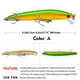 thumbnail image 2 of 10 Uds. Cebo falso Crankbait con anzuelos 8,5g/9,5 cm para aparejos de pesca de Lucio, 2 of 9