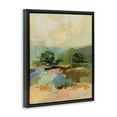 thumbnail image 4 of Stupell Industries Across The River Abstract Landscape Painting Black Floater Framed Art Print Wall Art, 25 x 31, 4 of 10