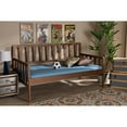 thumbnail image 5 of Baxton Studio Midori Modern and Contemporary Transitional Walnut Brown Finished Wood Twin Size Daybed, 5 of 5