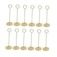 thumbnail image 5 of WORGEOUS  12 PCS Centerpieces Business Card Holder for Desk Office Golden, 5 of 8