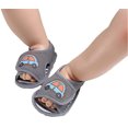 thumbnail image 2 of EYIIYE Baby Sandals Cartoon Print Stripe Print Summer Shoes, 2 of 5