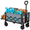 Gray, variant on CHITOOMA Collapsible Wagon Cart with Expandable Storage & Locking Front Wheels, 360LBS Portable Foldable Wagon for Beach, Camping, Shopping