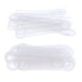 thumbnail image 2 of Lots 100 Silicone Clear Clothes Non-Slip Shoulder Hanger Strap Grip Pads, 2 of 7