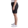 thumbnail image 5 of Turtle Bay New York Womens Lightweight Pull On Denim Shorts Elastic Waist Plus Size, 5 of 8