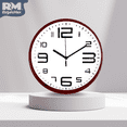 thumbnail image 3 of Reloj de Pared Plástico Innovador 30 Centímetros rojo, 3 of 9