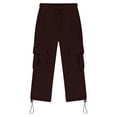 thumbnail image 5 of LNMQLPDBS Toddler Pants 4t Sweatpants 5t High Waisted Work Pants Birthday Gift Young Boys Clothes 7t Girls Clothes Clothing for Teen Girls, Brown 11-12 Years, 5 of 7