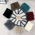 thumbnail image 4 of Bolso de mano vintage de piel sintética con asa superior pequeña para mujer, bolso de felpa, elegante bolso de mano peludo, bolso cruzado de piel sintética, bolso de mujer, 4 of 5