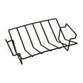 thumbnail image 5 of Sunjoy Tech Large Carbon Steel Roasting Rack High-Temperature Resistant Versatile V-shaped Griddle Rib Grilling Rack, 5 of 7