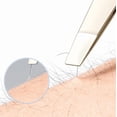 thumbnail image 3 of Pince à Sourcils de Précision en Acier Inoxydable Pince à Sourcils Inclinée Pince à Cheveux Faciale pour Épilation Faciale Ou Incarnée Formeur de Sourcils Professionnel (Doré), 3 of 8