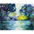 thumbnail image 2 of Vertentes, Jeanette 14x12 Gold Ornate Wood Framed with Double Matting Museum Art Print Titled - Quiet, 2 of 4