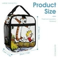 thumbnail image 2 of Calvin And Hobbes Portable Lunch Bag, Insulated Lunch Box Reusable Lunch Totes Bag for Camping Hiking Travel Picnic, 2 of 8