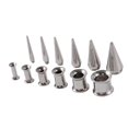 thumbnail image 1 of 6 Pieces 3-10mm Ear Stretching Kit Tunnels Body Piercing Jewelry Set For Women, 1 of 5