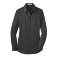 thumbnail image 5 of DISCONTINUED Port Authority ® Ladies Stretch Poplin Shirt. L646, 5 of 6