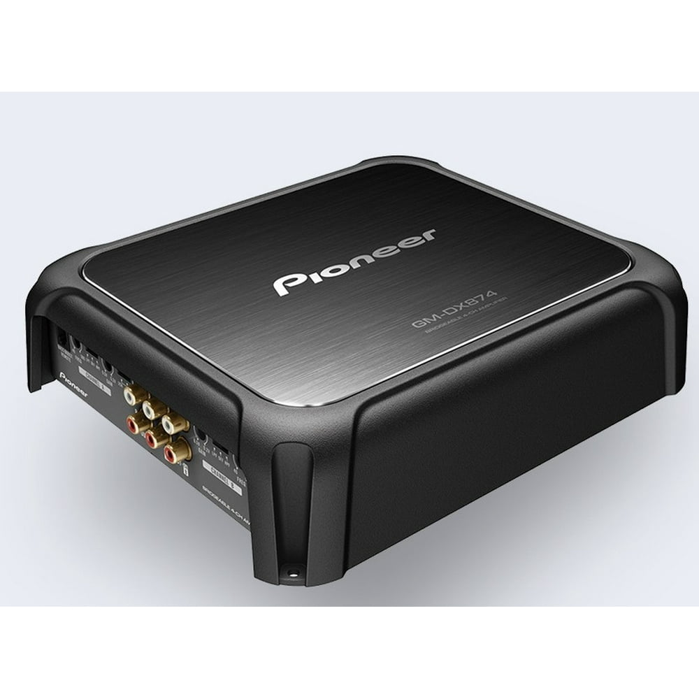 Pioneer GMDX874 4Channel Bridgeable Amplifier with Bass Boost Remote