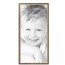 ArtToFrames 15" x 32" Taupe with Silver Lip Picture Frame, 15x32 inch Multi Wood Poster Frame (WOM-4986),  Pack