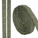 thumbnail image 1 of Cinta de botón a presión Uxcell, 5 yardas de cinta de botones de poliéster, accesorios de costura para manualidades de ropa, color oliva, 1 of 6