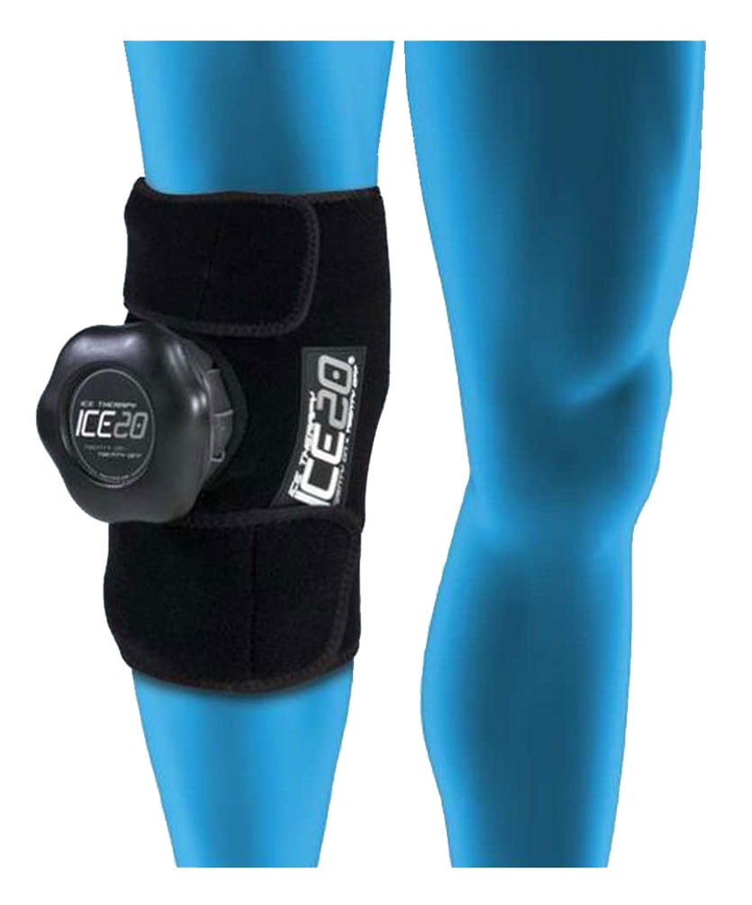 Ice20 Single Knee Compression Therapy Ice Wrap SAP_4540