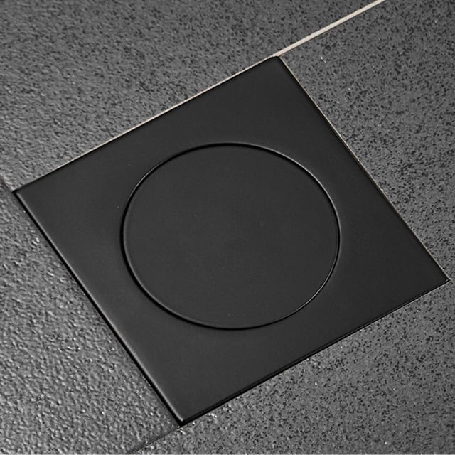 Drenaje de Piso Cuadrado Baoblaze Desodorización Antiobstrucción 10 cm x 10 cm