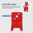 thumbnail image 4 of 1 Set Fire Extinguisher Mount Wall Hook Universal Fire Extinguisher Hanger Metal Extinguisher Mounting Bracket, 4 of 9