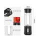 thumbnail image 5 of Licuadora eléctrica portátil, mini batidora de frutas de mano con 6 cuchillas, taza personal para jugos recargable por USB, 500 ml, 5 of 8