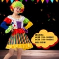 thumbnail image 1 of Halloween Payaso Ropa Femenina Adulto Mascarada Fiesta Pettiskirt Disfraz Etapa Mágica Traje Props, 1 of 4