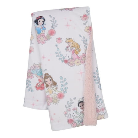 UPC: 0084122015159 | Lambs & Ivy Disney Princesses Baby Blanket – Ariel Snow White Cinderella & more