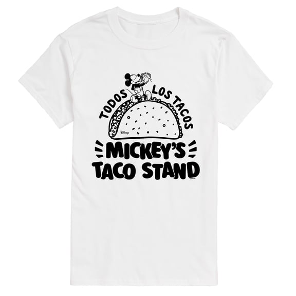 Disney - Mickey's Taco Stand - Men's Short Sleeve Graphic T-Shirt