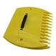 thumbnail image 5 of recogedoras de hojas, rastrillos manuales versátiles, herramienta de jardinería para limpiar basura, escombros de césped, esparcir mantillo en Rectángulo amarillo, 5 of 8