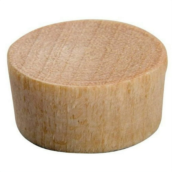 1/4" Birch Flat Head Screw Hole Plug 8300.25DP