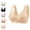 14# Complexion, variant on Old Womens Seamless Wireless Lace Bra Front Closure T-Shirt Bra Full Coverage Push Up Bralettes Everyday Wear Green 42
