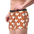 thumbnail image 2 of Pofeuu Christmas Snowflake Dog Print Men’s Boxer Briefs, Moisture-Wicking Underwear, Regular,Trunk-Large, 2 of 5