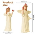 thumbnail image 3 of Angel Figurines for Women, Guardian Angel Statue Resin Angel Holding Cardinal, Loyalty Angel Gifts, 3 of 8