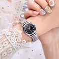 thumbnail image 3 of Clearance Sale Sfonq Womens Watches ,Mothers Day Gift for Grilfriend Unisex Fashion Stainless Steel Belt With Simulated Lovers Quartz Rectangle Watch,Silver Buy 2 Save 10%, 3 of 5