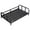 Black, variant on Pet Metal Bed Frame Puppy Sleeping Bed Elevated Dog Cot Portable Versatile Design for Indoor Cats and Small Dogs