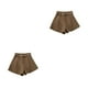 thumbnail image 2 of Guardurnaity Pantalones cortos casuales Ropa de mujer Pantalones sueltos Mano de obra fina Superficie lisa Estilo simple Ajustable Delgado Atractivo Type5 NO5, 2 of 6