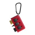 thumbnail image 4 of Almencla Golf Club Cleaning Brush Retractable 3 in 1 Compact Golf Club Groove Cleaner red, 4 of 8
