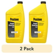 (2 pack) Prestone Universal Power Steering Fluid - 32 fl oz - Anti-Wear, 50,000 mile