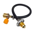 thumbnail image 3 of adaptador de recarga del tanque de ,Adaptador de recarga de tanque de propano con manguera para acampar,botella de llenado tanque de gas recarga cilindro de propano,Adaptador de recarga, 3 of 8