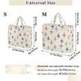 thumbnail image 2 of FORMRS Womens Corduroy Tote Bag Crossbody Shoulder Purse Handbag with Detachable Strap, Beige Cartoon Planes Pattern, 2 of 7