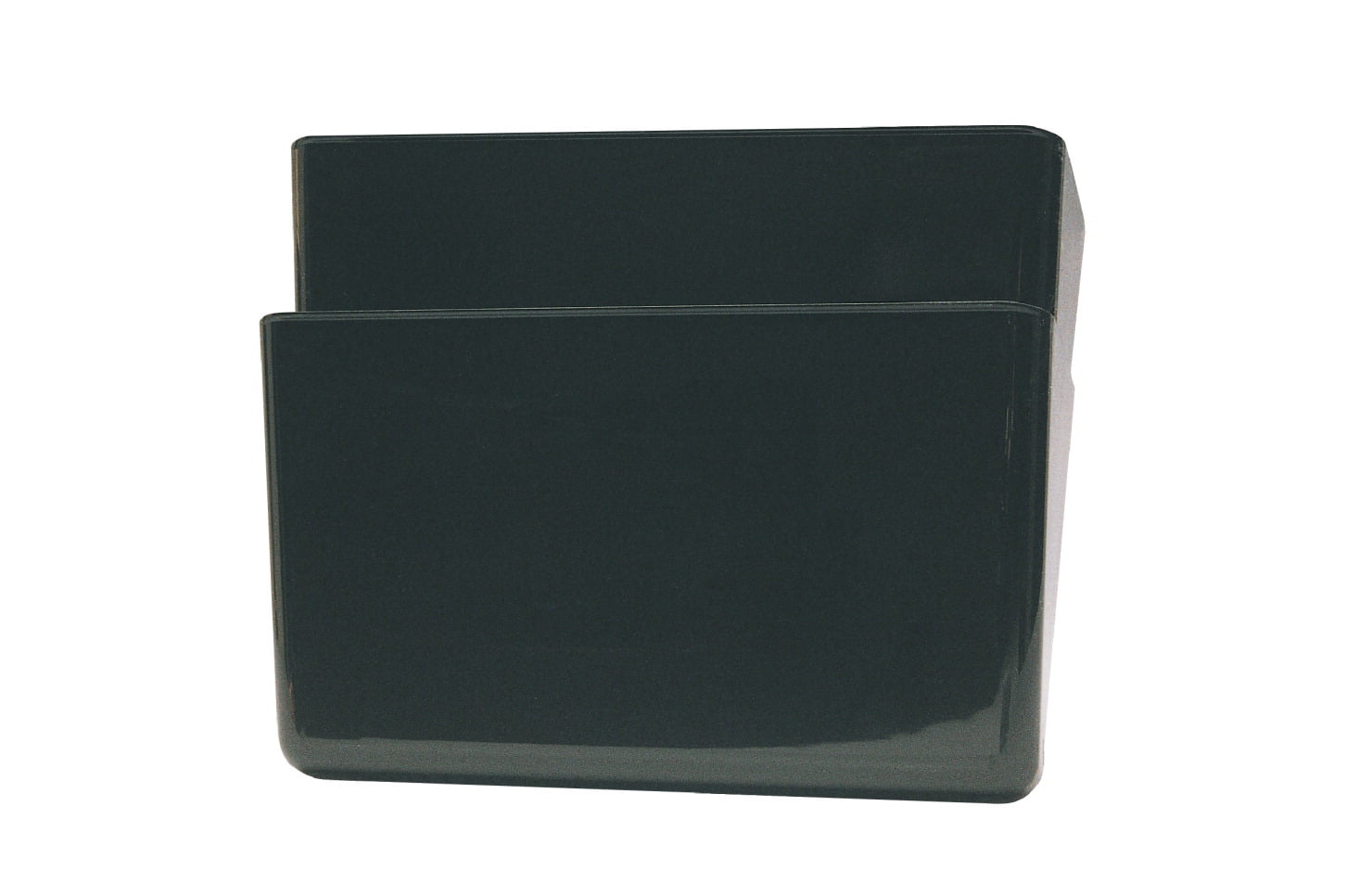 Officemate Wall File 13'x4-1/8'x11' Letter 2/BX Black 21405