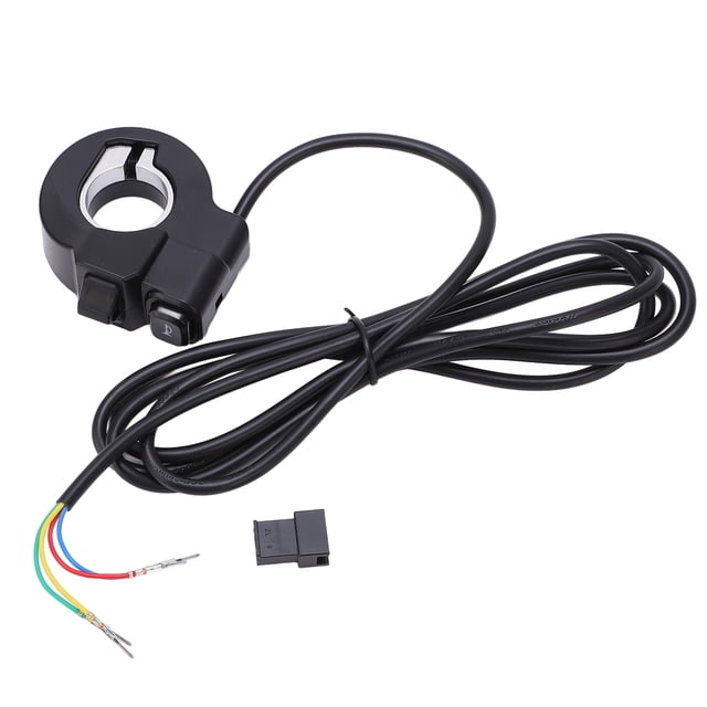 Interruptor de luz del manillar, interruptor de Control de bocina de señal de giro izquierda y derecha para bicicletas eléctricas, motocicletas y scooters