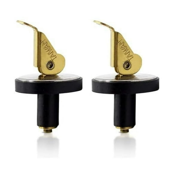 MARINE CITY Brass Snap Lock Baitwell Plugs Strong and Sturdy Fine Finish Drain Plug with Innovative Design 3/8 Inch for Boats, Yachts, Kayaks, Marines Pack of 2