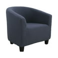 thumbnail image 1 of Xingzhi Polyester Stretch Tub Chair Cover Full Protection And Comfort For Chair Easy To Replace Easy Care dark grey 1Set, 1 of 6