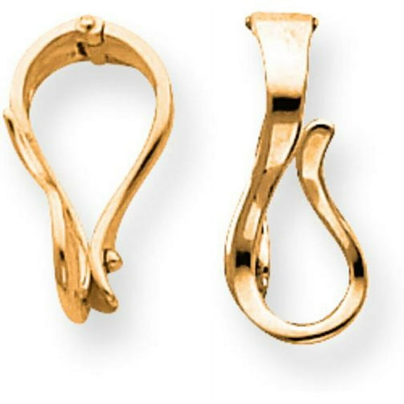 14K Gold Pearl Enhancer (5.0 To 6.8Mm)