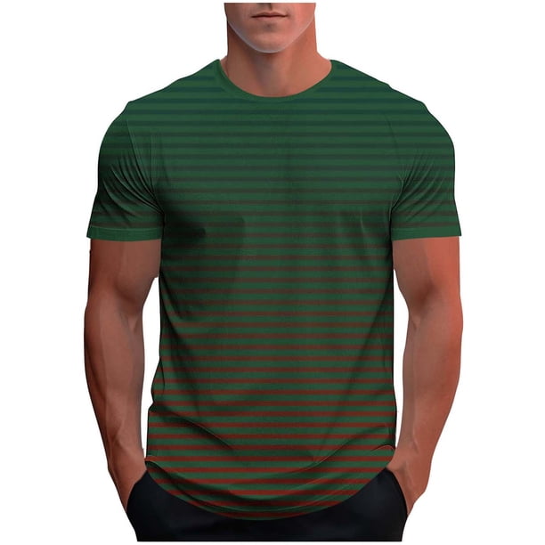 Usted Es Más Que una Prueba de Puntuación de la Camisa de la Moda Casual Impresión Deportiva Camiseta de Manga Corta Cuello Redondo para los Hombres, Blusa de Poliéster para Uso Diario Al Aire Libre