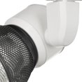 thumbnail image 3 of 10W Integrated LED Metal Track Fixture with Mesh Head, White and Black- Saltoro Sherpi, 3 of 5